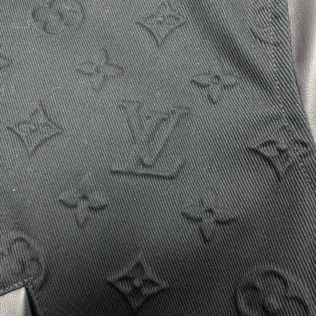 LV Embossed Monogram Cotton Varsity Jacket - Image 6