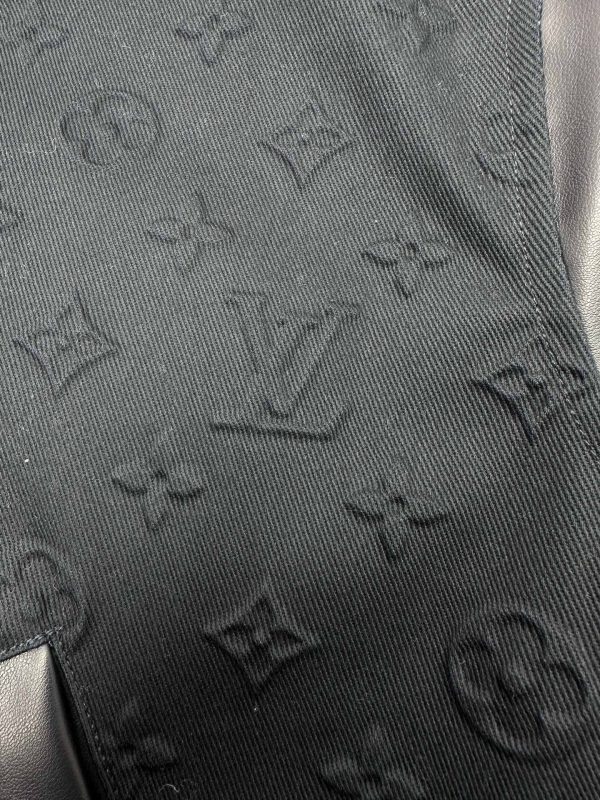 LV Embossed Monogram Cotton Varsity Jacket