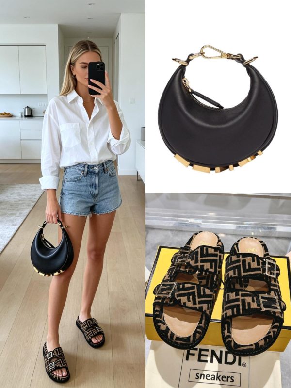 Fendi Shoes & Bag Set