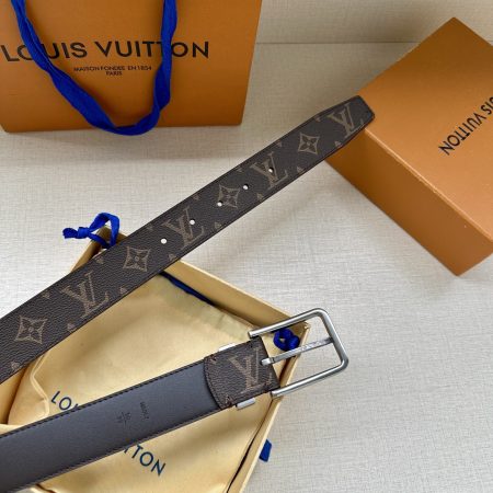 LV Saint Germain Monogram Eclipse 35mm Belt - Image 8