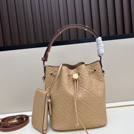 Tory Burch T Monogram Bucket Bag