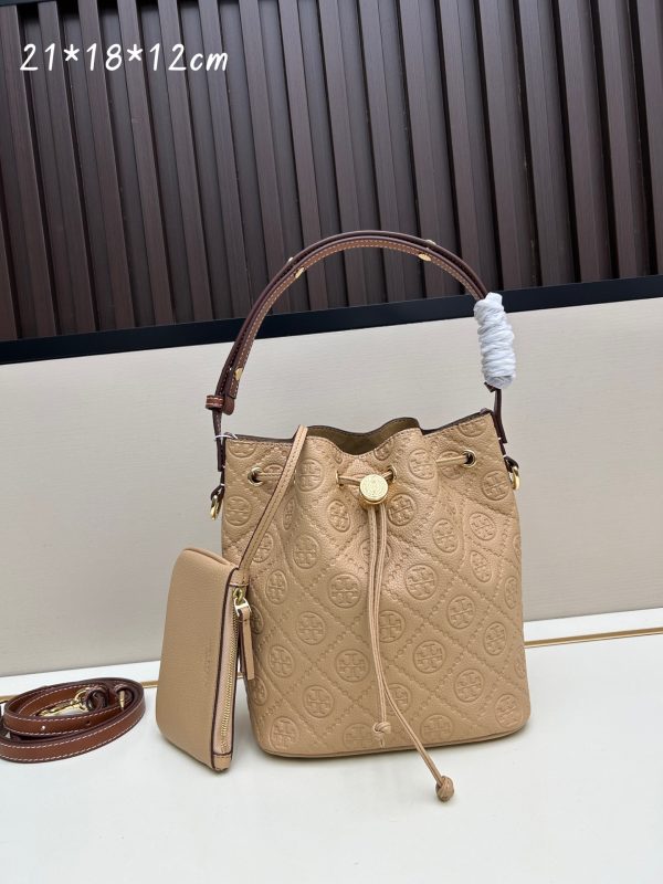 Tory Burch T Monogram Bucket Bag