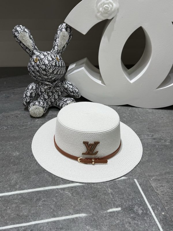 LV Flat-Top Straw Ha