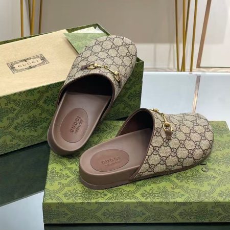 Gucci Horsebit mule in GG Supreme - Image 4