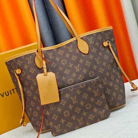 LV Neverfull Tote Bag New Collection - Image 3
