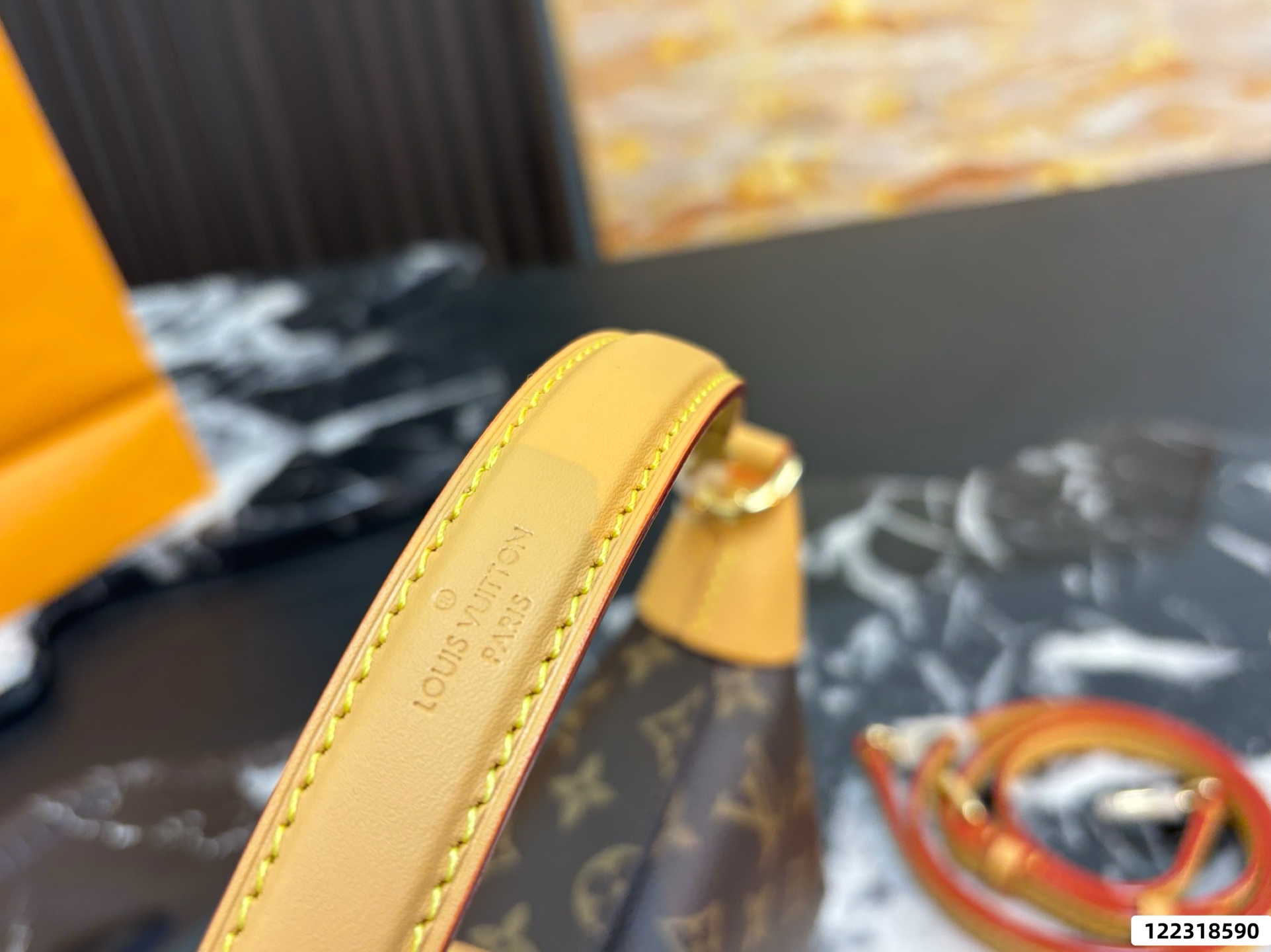 LV Monogram Mia Pochette Bag - Image 5