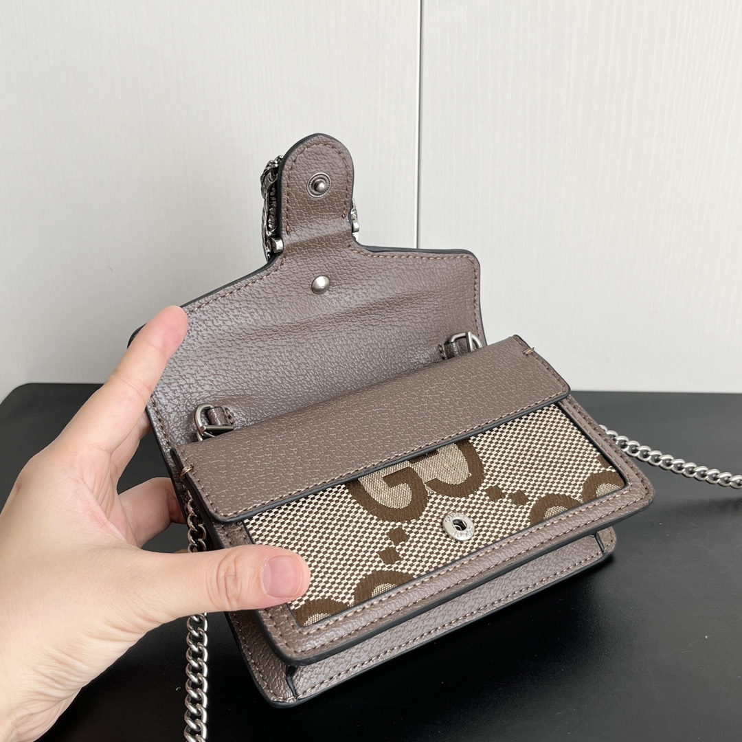 Gucci Dionysus Jumbo GG Super Mini Bag - Image 5