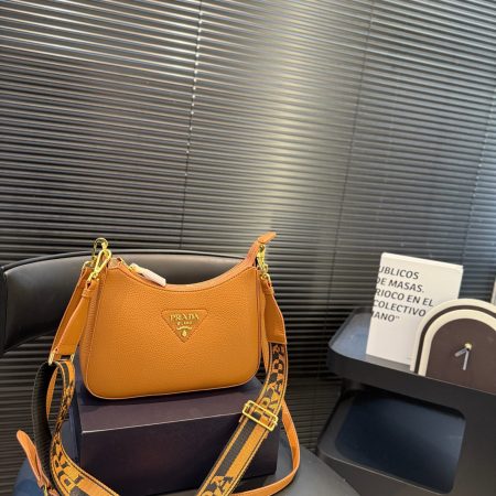 Prada Triangle Logo Shoulder Bag - Image 3