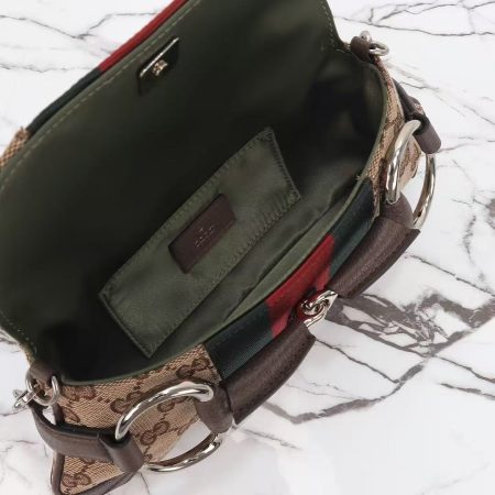Gucci Horsebit Chain Shoulder Bag - Image 9