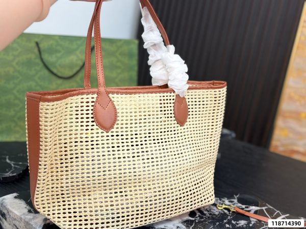 Gucci Straw Bag