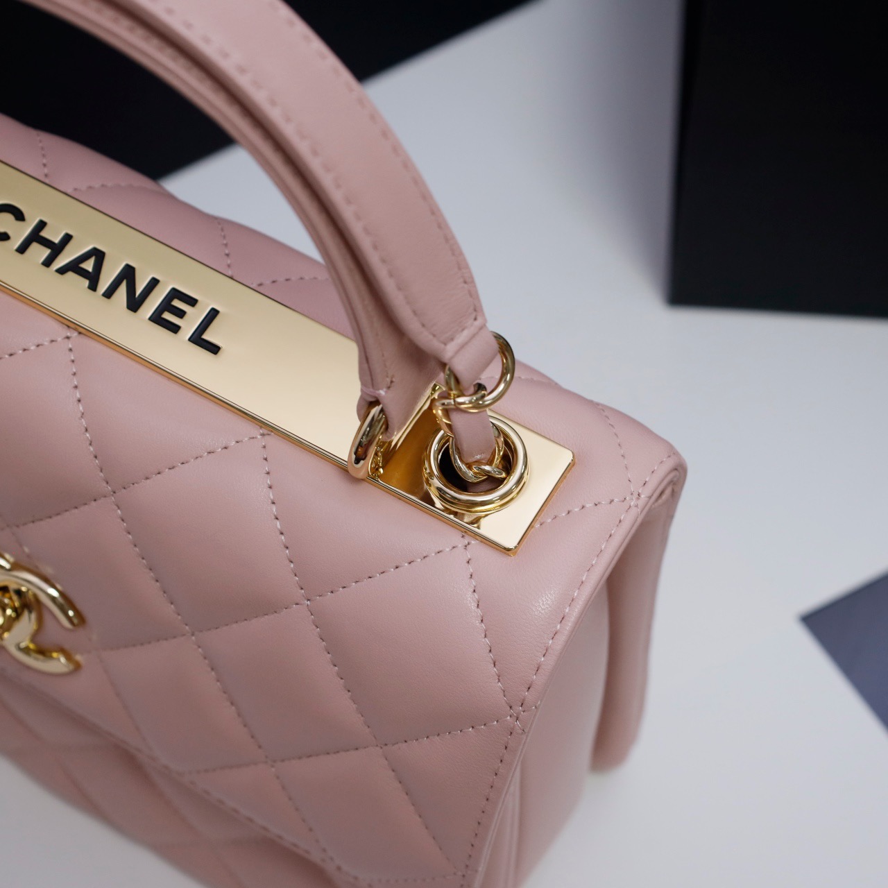 Chanel Pink Small Trendy CC Bag - Image 6