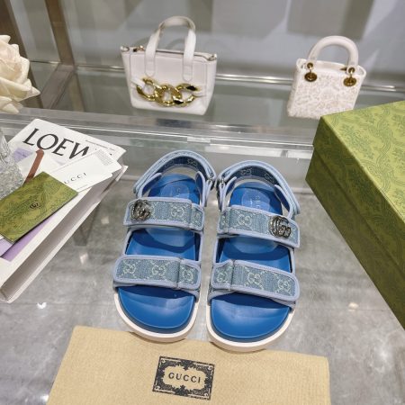 Gucci Double G Sandals - Image 2