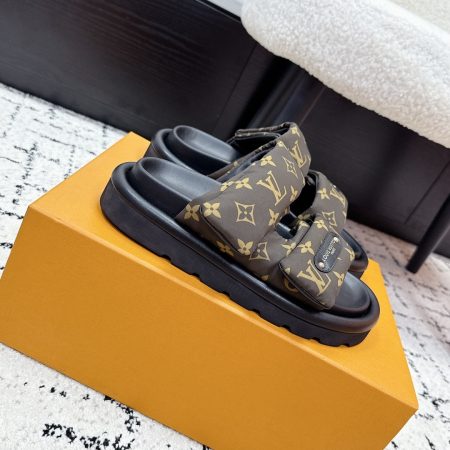 LV Pool Pillow Comfort Mule Sandals - Image 2