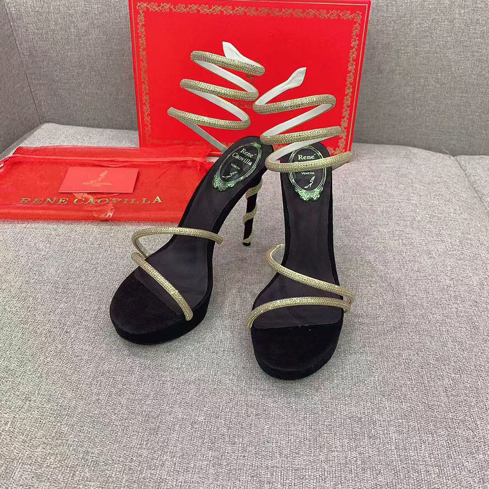 Rene Caovilla Chandelier Elegant Evening Sandals - Image 9