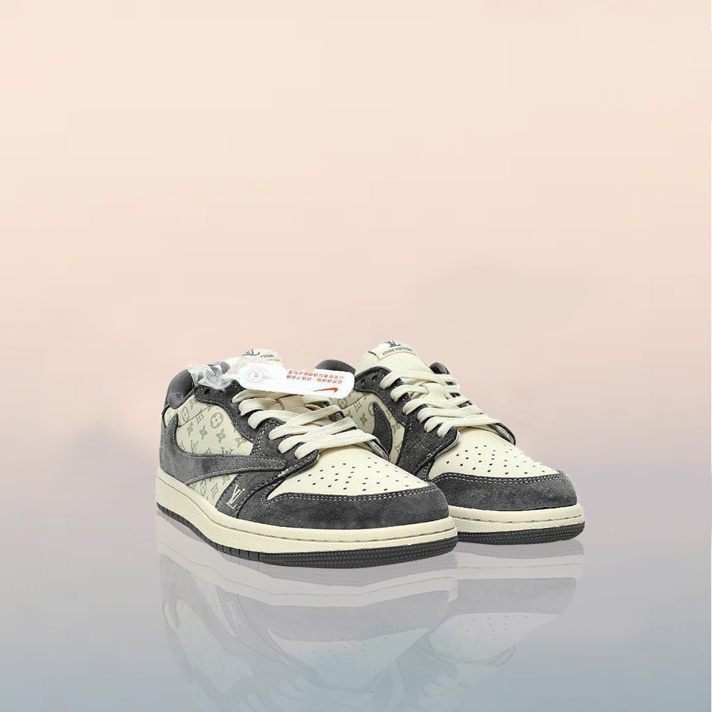 Fragment x TS x LV x Nike Air Jordan 1 Low - Image 1