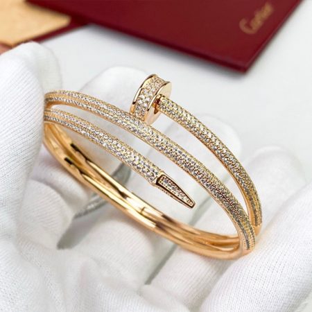 Cartier 3-color JUSTE UN CLOU bracelet - Image 14