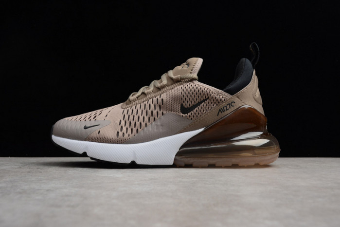 NIKE mens Air Max 270 Sepia Stone Black/ Summit White AH8050-200 - Image 2