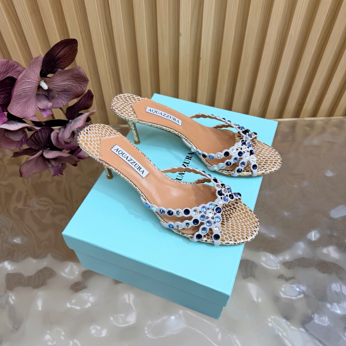 Aquazzura TequilaCrystal Sandal - Image 5