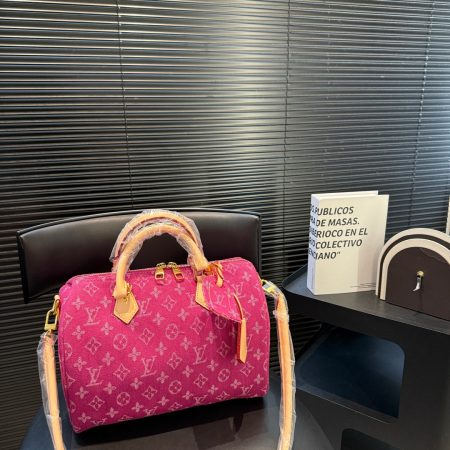LV Denim Speedy 30 Hand bag - Image 3