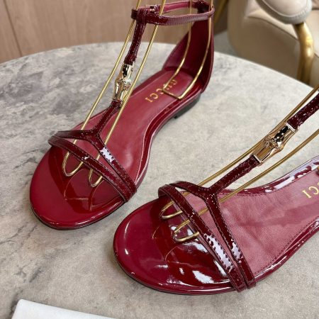 Gucci Bamboo Sandals - Image 9