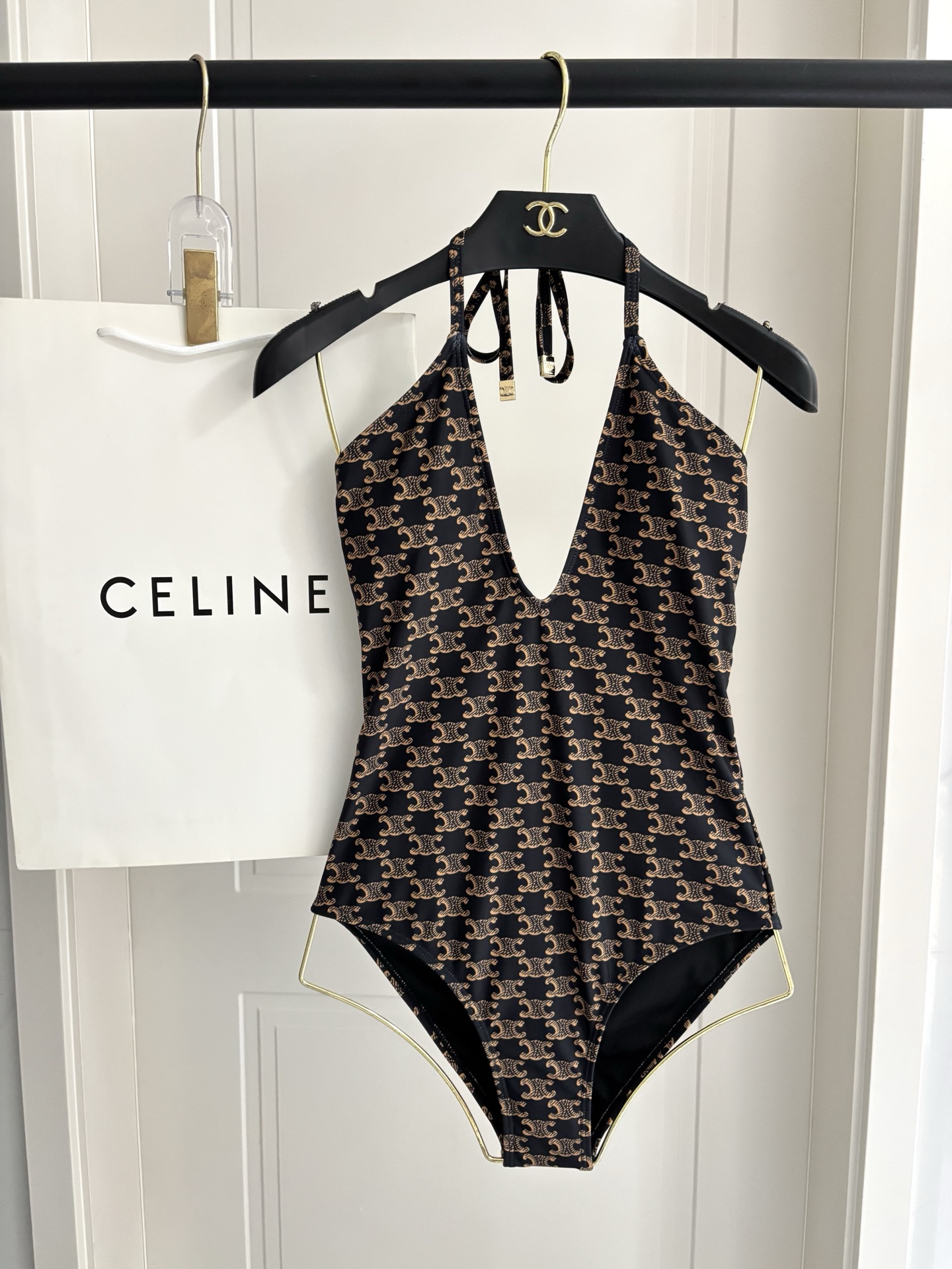 Celine One-Piece Swimsuit Swimwear - Image 2
