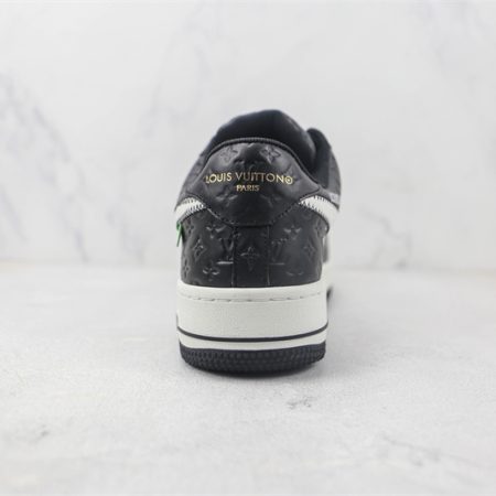 LV x Nike Air Force 1'07 LV8 Low Black/white/LV Monogram - Image 7