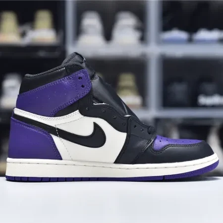 Jordan1 Retro High Court Purple - Image 4