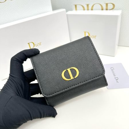 Dior Montaigne Lotus Folding Wallet - Image 3