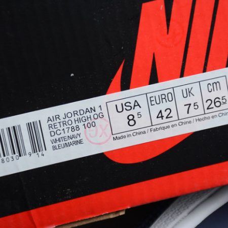 Air Jordan 1 Retro High Midnight Navy DC1788-100 - Image 13