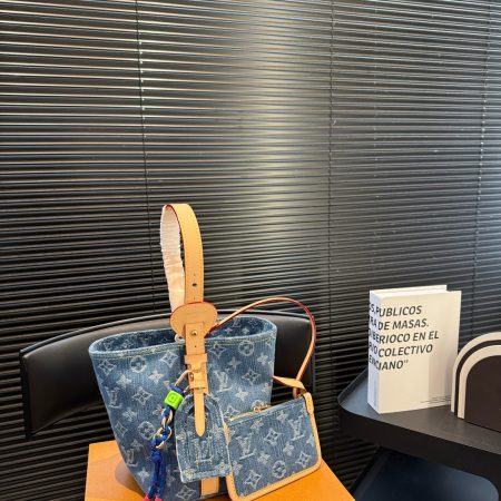 LV Denim All-in-One Bag - Image 2