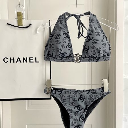 Chanel Two-Piece Swimsuit Swimwear