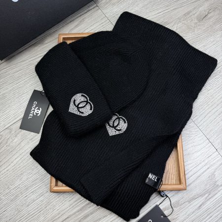 Chanel Winter Hats + Scarves - Image 4