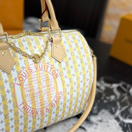 LV Speedy Soft 30 Pillow Case - Image 6