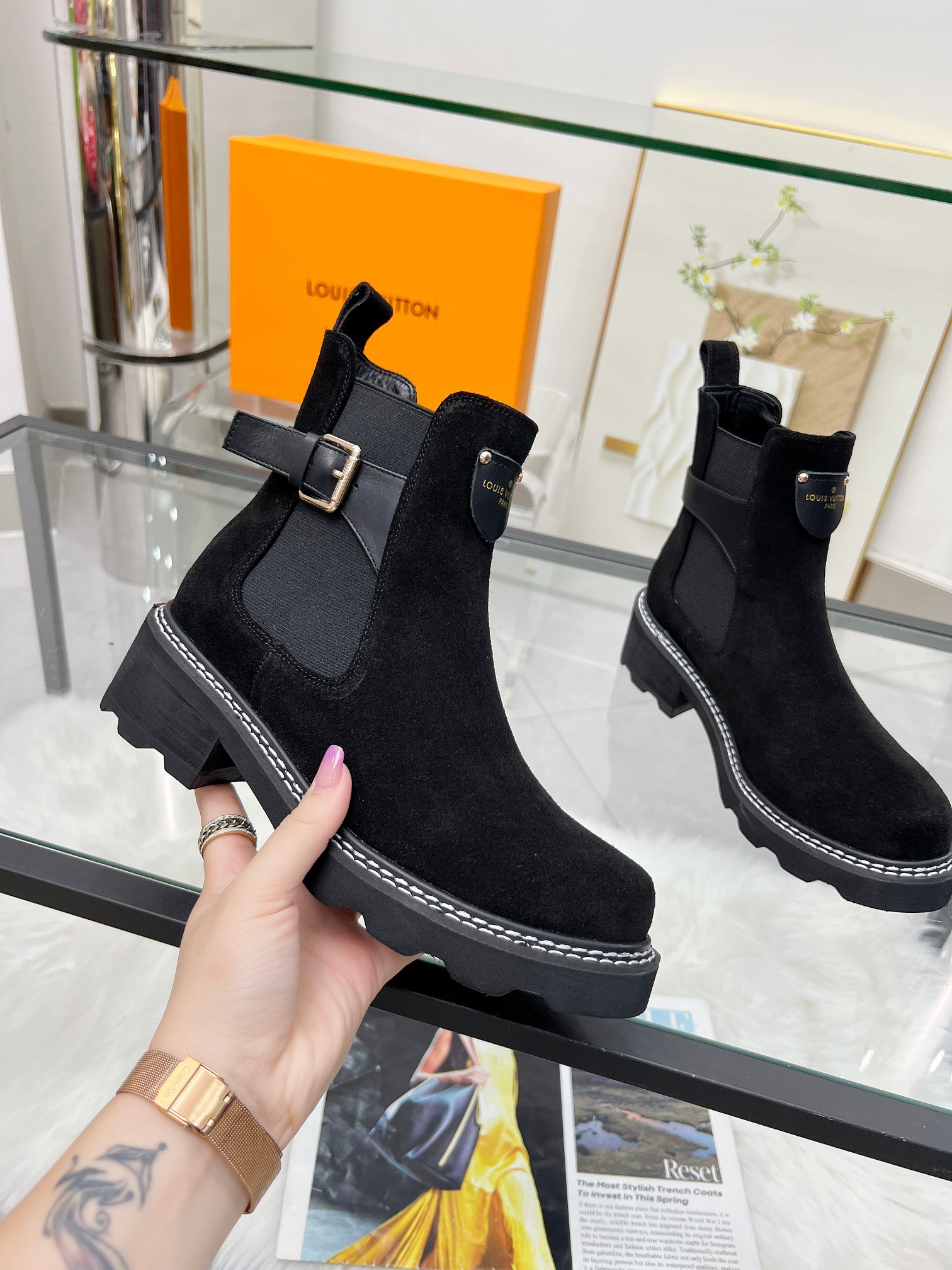LV Pompadour Boot - Image 2