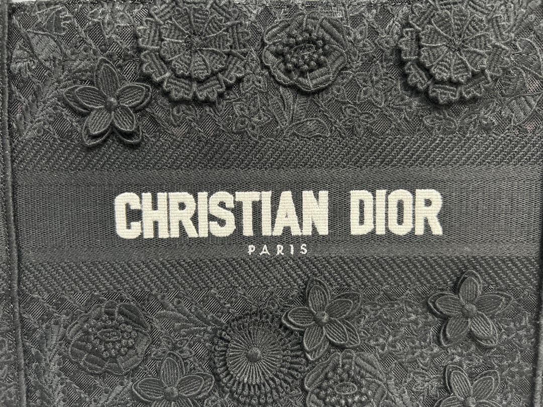 Dior Book Tote Small D-Lace Macrame - Image 4
