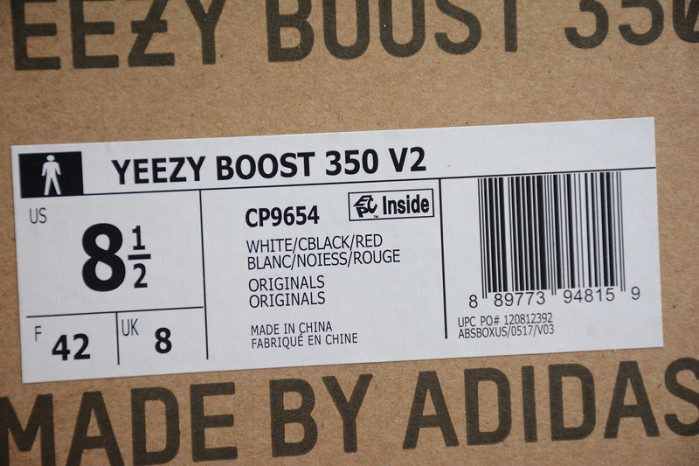 Yeezy Boost 350 V2 Zebra Black White CP9654 - Image 16