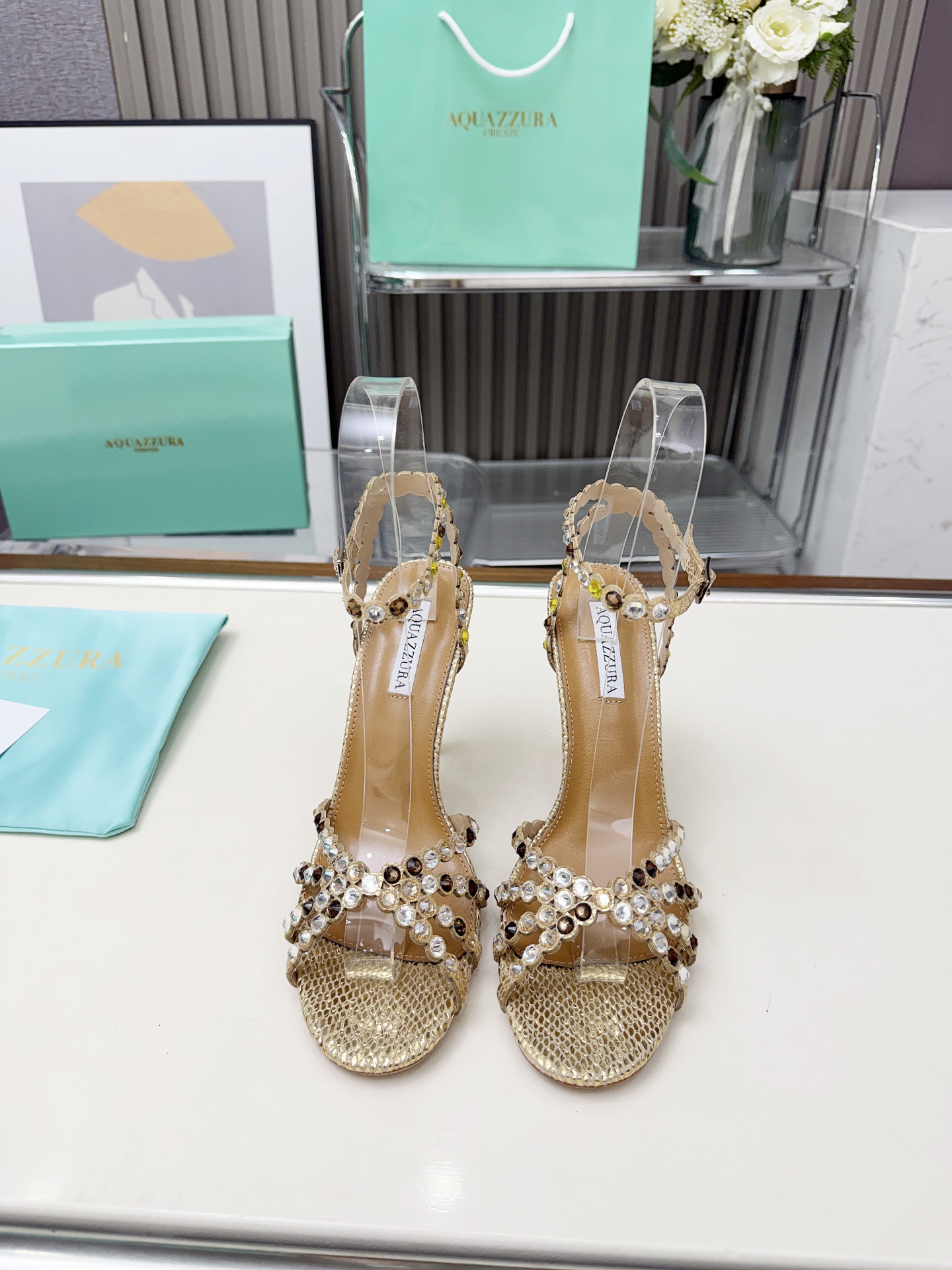 Aquazzura Gatsby Sling Pumps - Image 4
