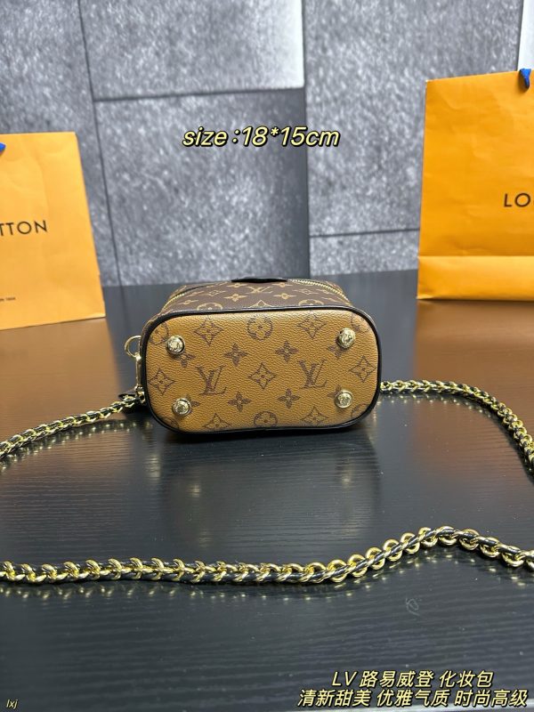 LV Vanity Chain Pouch Monogram Bag