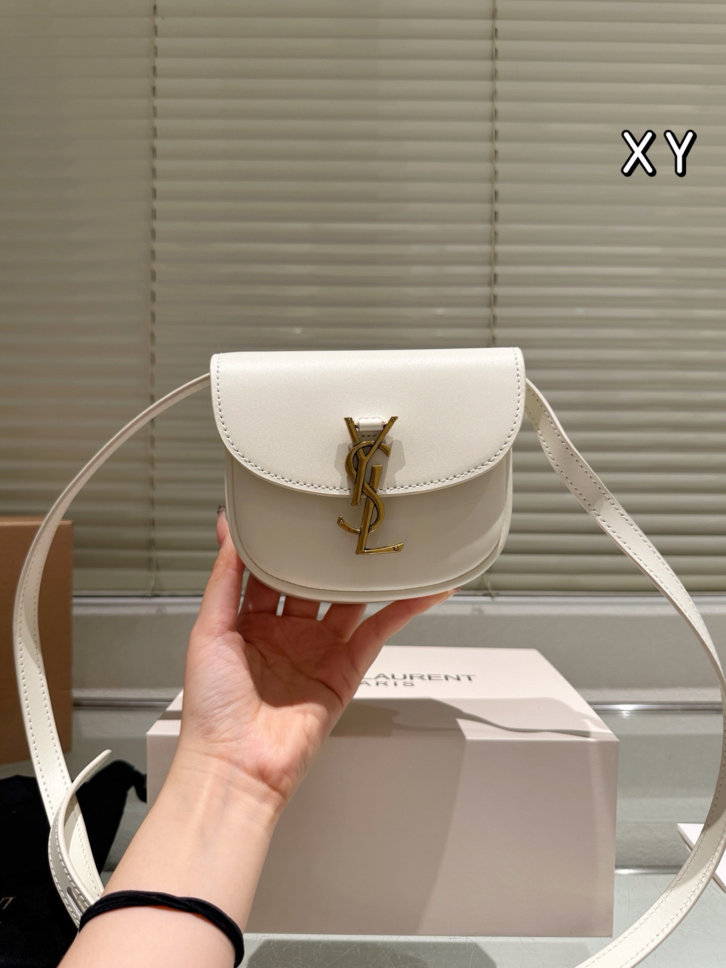 YSL Kaia Small Saddle Bag - Image 1