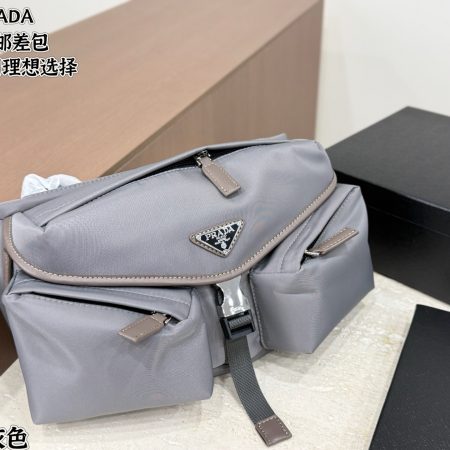 Prada Nylon Messenger Bag - Image 5