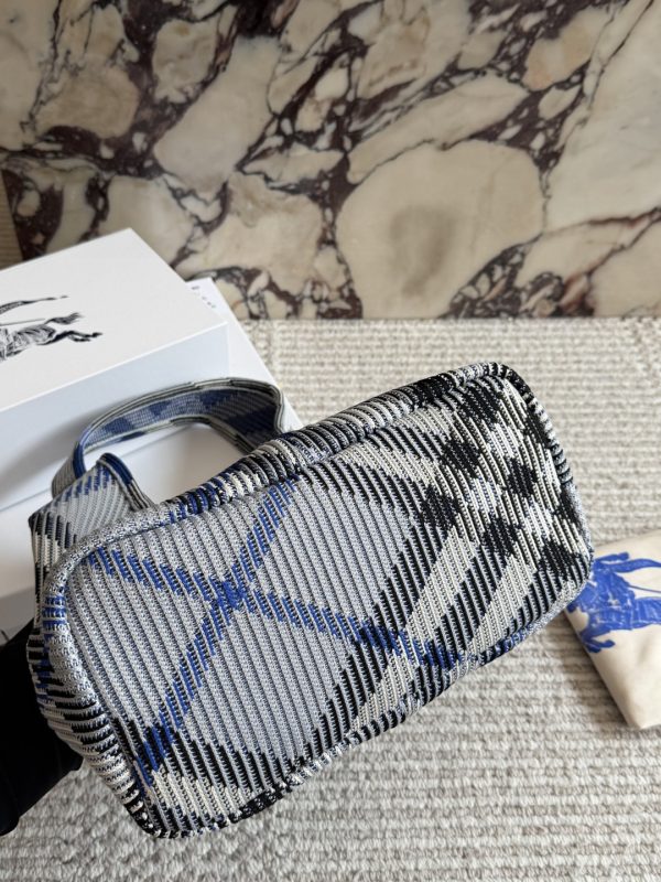 Burberry Check Knitted Shoulder Bag