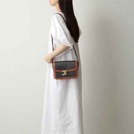 CELINE Triomphe Shoulder Bag Small&Medium - Image 2