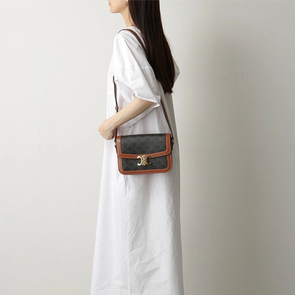 CELINE Triomphe Shoulder Bag Small&Medium - Image 2