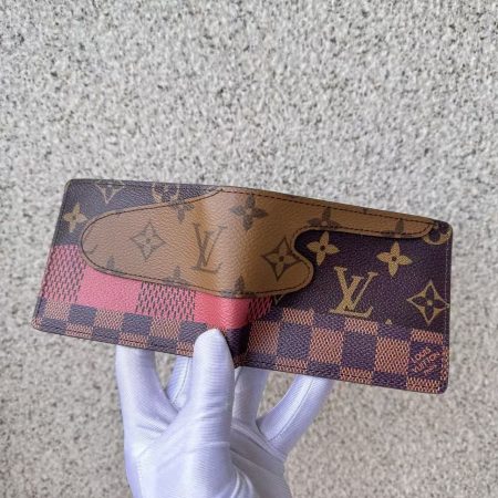 Louis Vuitton x Nigo Slender Wallet Brown - Image 6