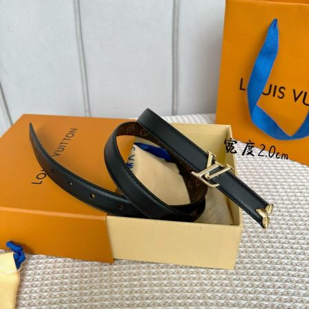 LV S-Lock 20mm Reversible Belt Monogram
