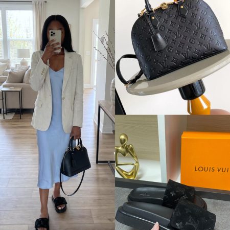 LV Shoes & Bag Set