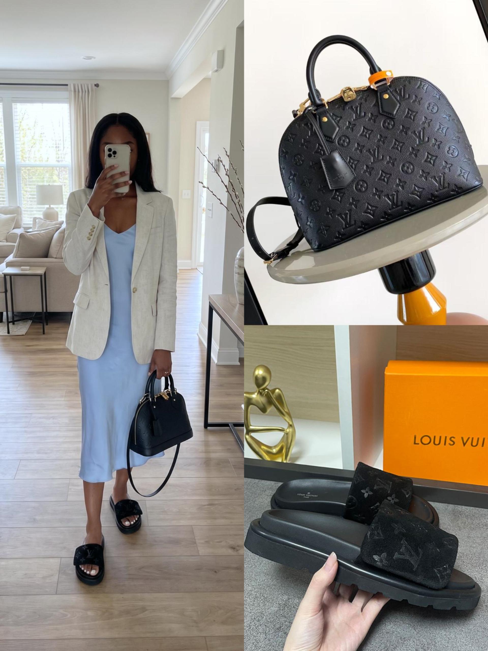 LV Shoes & Bag Set - Image 1