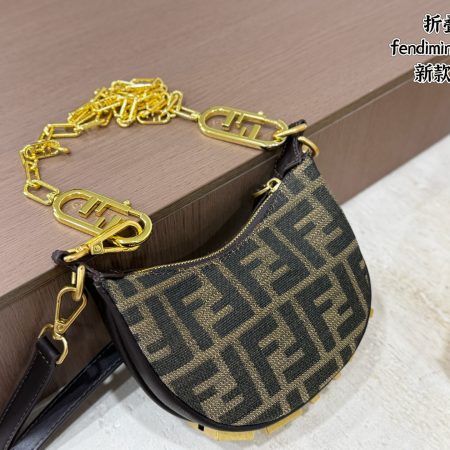 Fendi Mini Half Moon Bag