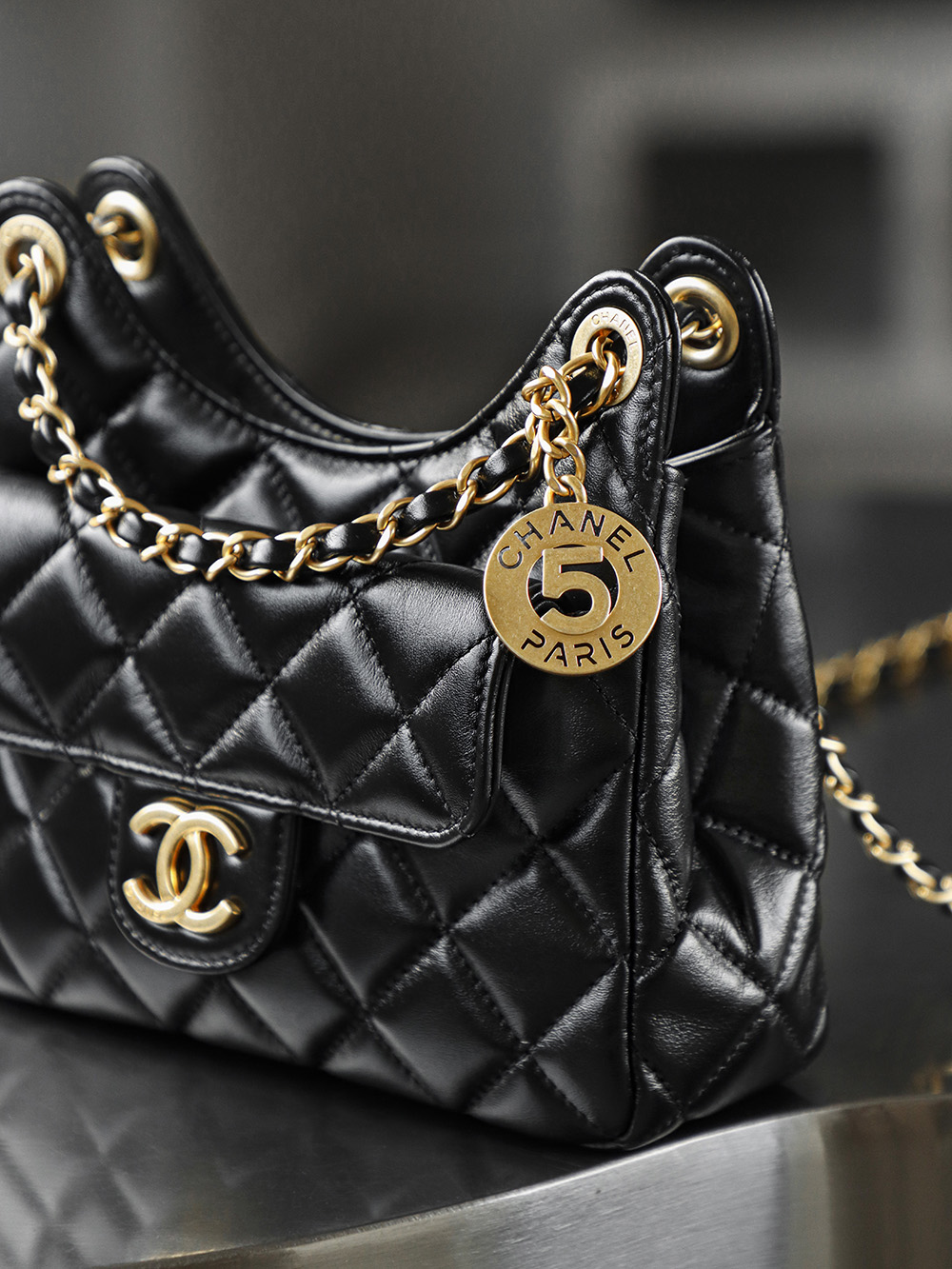 Chanel 25S Small Hobo Bag - Image 5