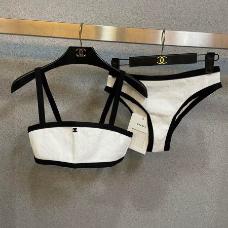 Chanel Two-Piece Swimsuit Swimwear - Image 3